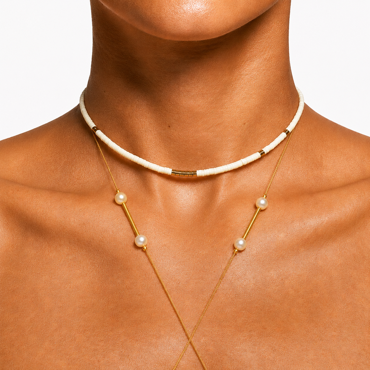Ivory Layered Set