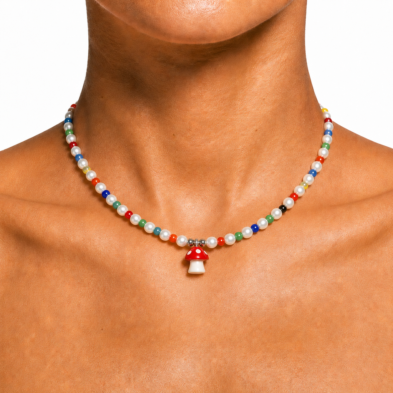 Happy Shroom Necklace